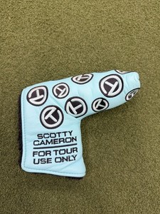 Couvre-putter Scotty Cameron Circle T édition Limitée - Blanc éclaboussures - Occasion