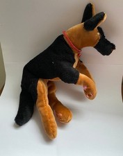 Handmade Custom German Shepherd Stuffed Animal Plush 11 Inch Wide