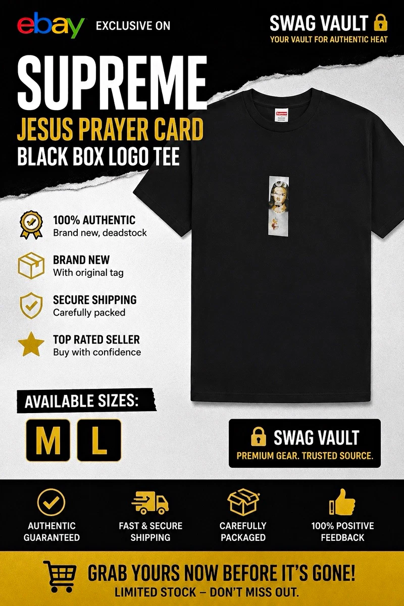 Supreme Black Shirts for Men for sale | eBay