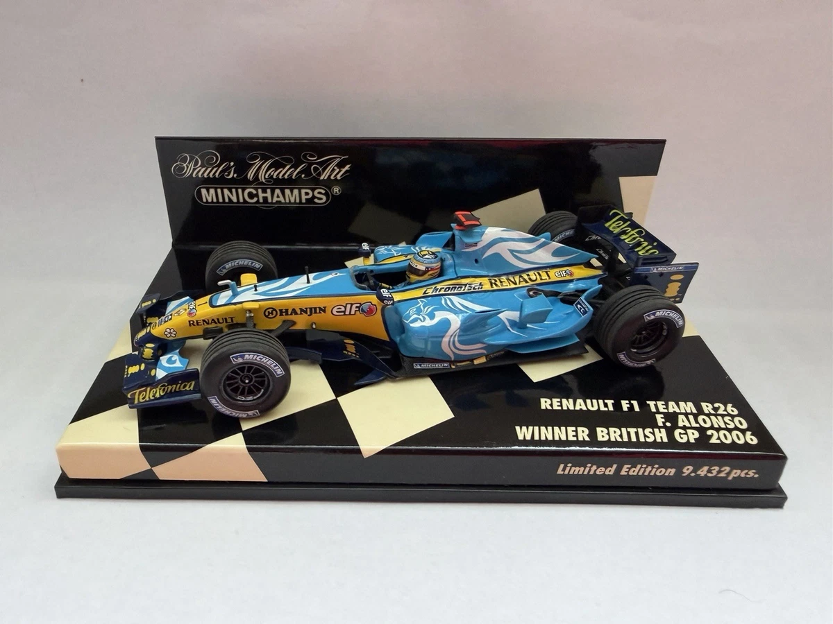 MINICHAMPS 1:43 Diecast Formula 1 Cars 2006 Vehicle Year for sale