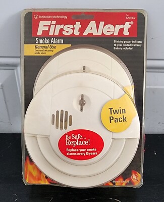 RARE VTG First Alert Smoke Alarm/ Detector New In Original Box 1997