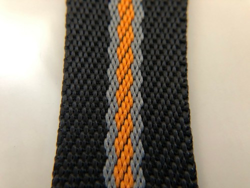 Single Pass Military style Adjustable Nylon Watch Strap with SS King Buckle - Picture 20 of 24