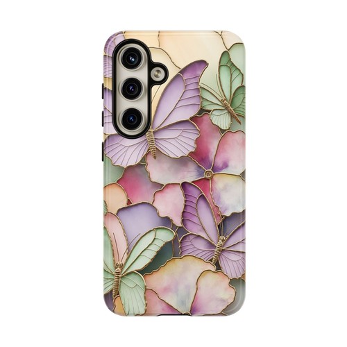 Pastel Butterfly Phone Case, Spring Floral Phone Cover, 3D Design | X72 - 第 185/272 張圖片