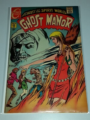 GHOST MANOR #10 FN- (5.5) JANUARY 1970 CHARLTON COMICS MYSTERY HORROR CRYPT