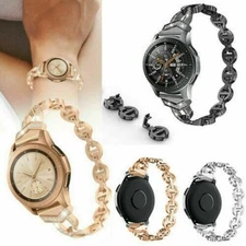 Women Bling Metal Band Strap Samsung Galaxy Watch 4 5 6 7 40/44 Classic 43/47mm