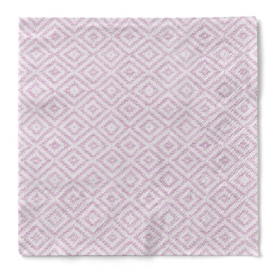 Tissue Serviette Lagos-Base in Beere, 40 x 40 cm, 100 Stück - Ornamente