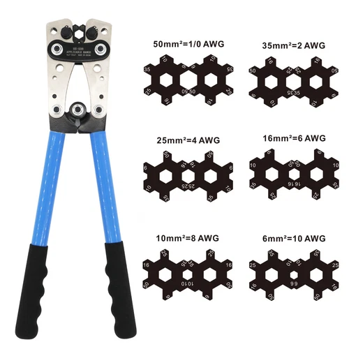 70Pcs Copper Tube Terminals Battery Welding Cable Lug Ring Crimp Connectors Set - Picture 4 of 18