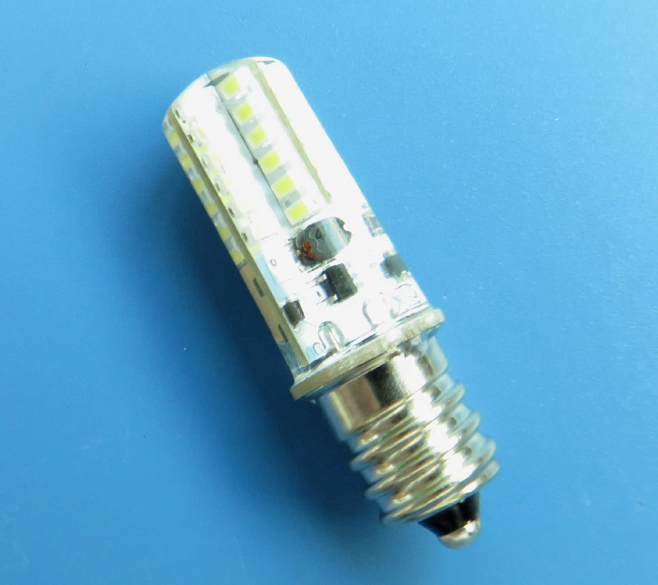E12 C7 LED bulb White/Warm/Red/Green/Blue 48-3014SMD 2W 12V Christmas light #1 - Image 3 of 4