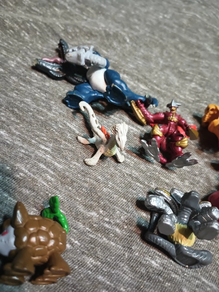 Digimon Digital Monsters 1.5" Mini PVC Figures Lot Of 8 Vintage  - Image 4 of 4