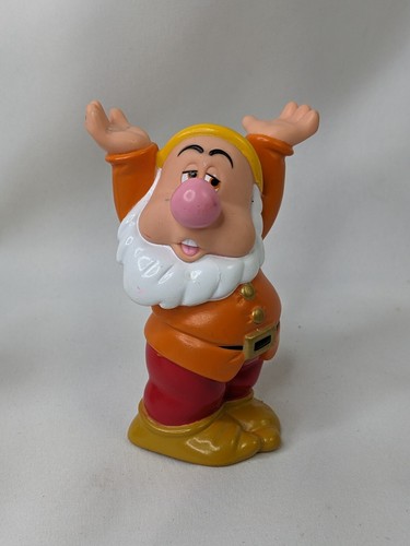 Disney Snow White Dwarf 3.5 4 Inch Lot of 2 - Imagen 3 de 12