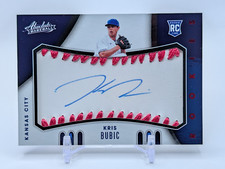 Kris Bubic 2021 Panini Absolute ROOKIE MATERIAL SIGNATURES AUTO PINK #'D /35 RC