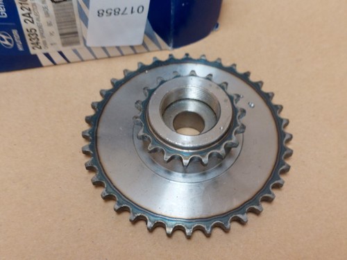 Hyundai i30 FD Injection Pump Chain Sprocket 2007-2012 243352A210 Genuine New - Picture 3 of 7