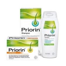 DUO PRIORIN 200ml shampoo + 120 caps Hair Loss growth vitamins supplement 2026