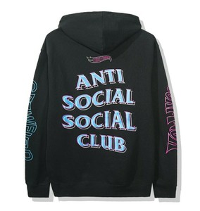 Hot Wheels X antissocial Social Club Moletom Com Capuz Tam. Xl Preto Novo Na Mão | eBay
