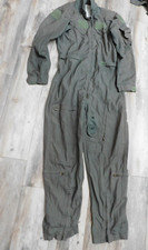 USAF NOMEX GREEN FLYER'S FLIGHT SUIT CWU 27/P SZ 42L