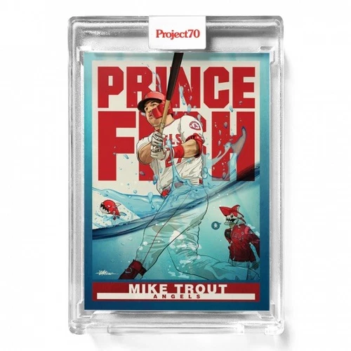 1998 Mike Trout Topps Project70® #290 by Quiccs 🔥 IN HAND 🔥 LA Angels