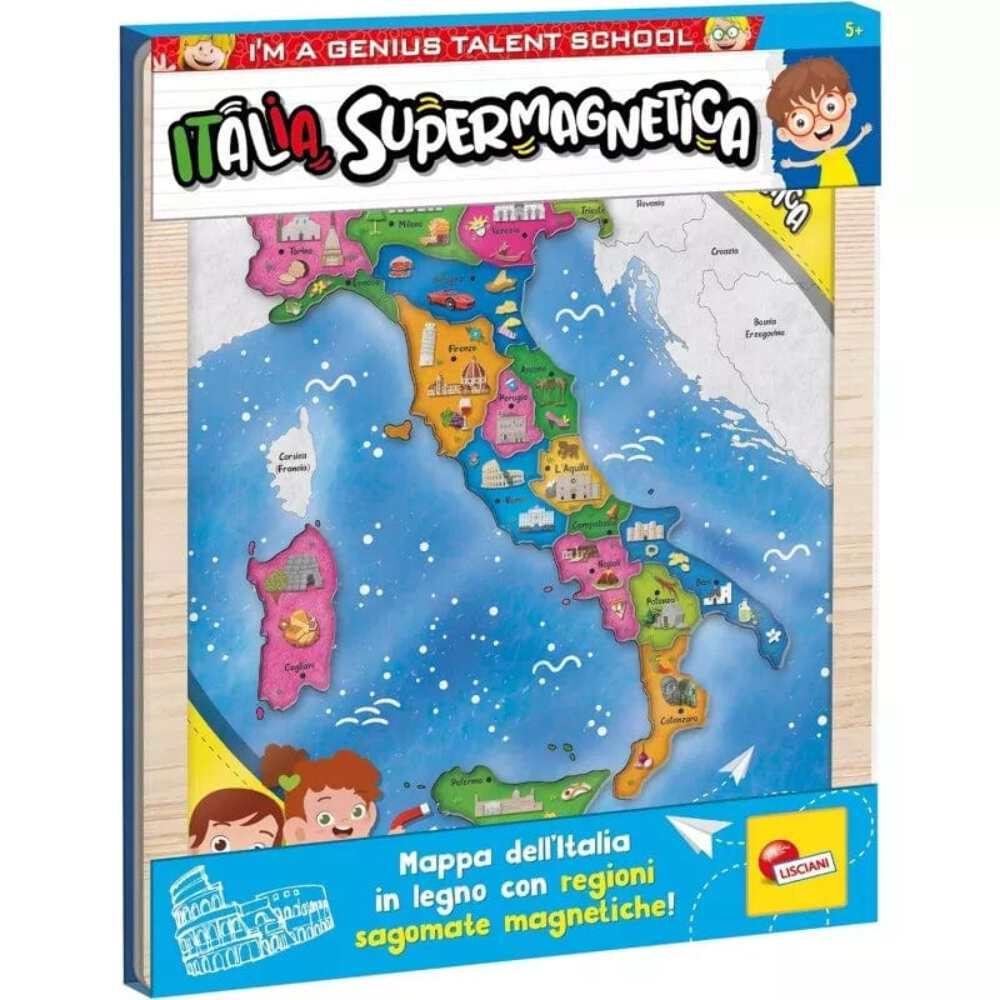 Lisciani I'm a Genius Italia Super Magnetica