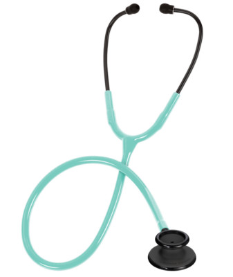 Prestige Medical Clinical Lite Stethoscope, Stealth Aqua Sea.