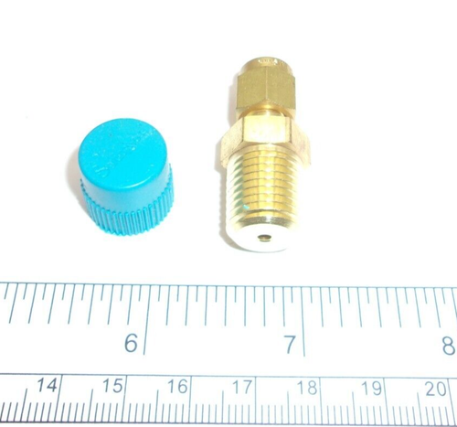 Swagelok B-200-1-4, BRASS FITTING 1/8" TUBE OD X 1/4" MNPT, 2300A - Picture 2 of 3