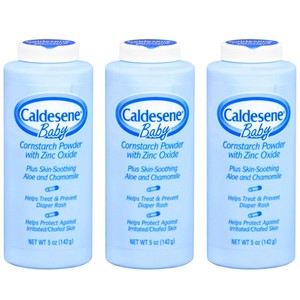 caldesene baby cornstarch powder with zinc oxide