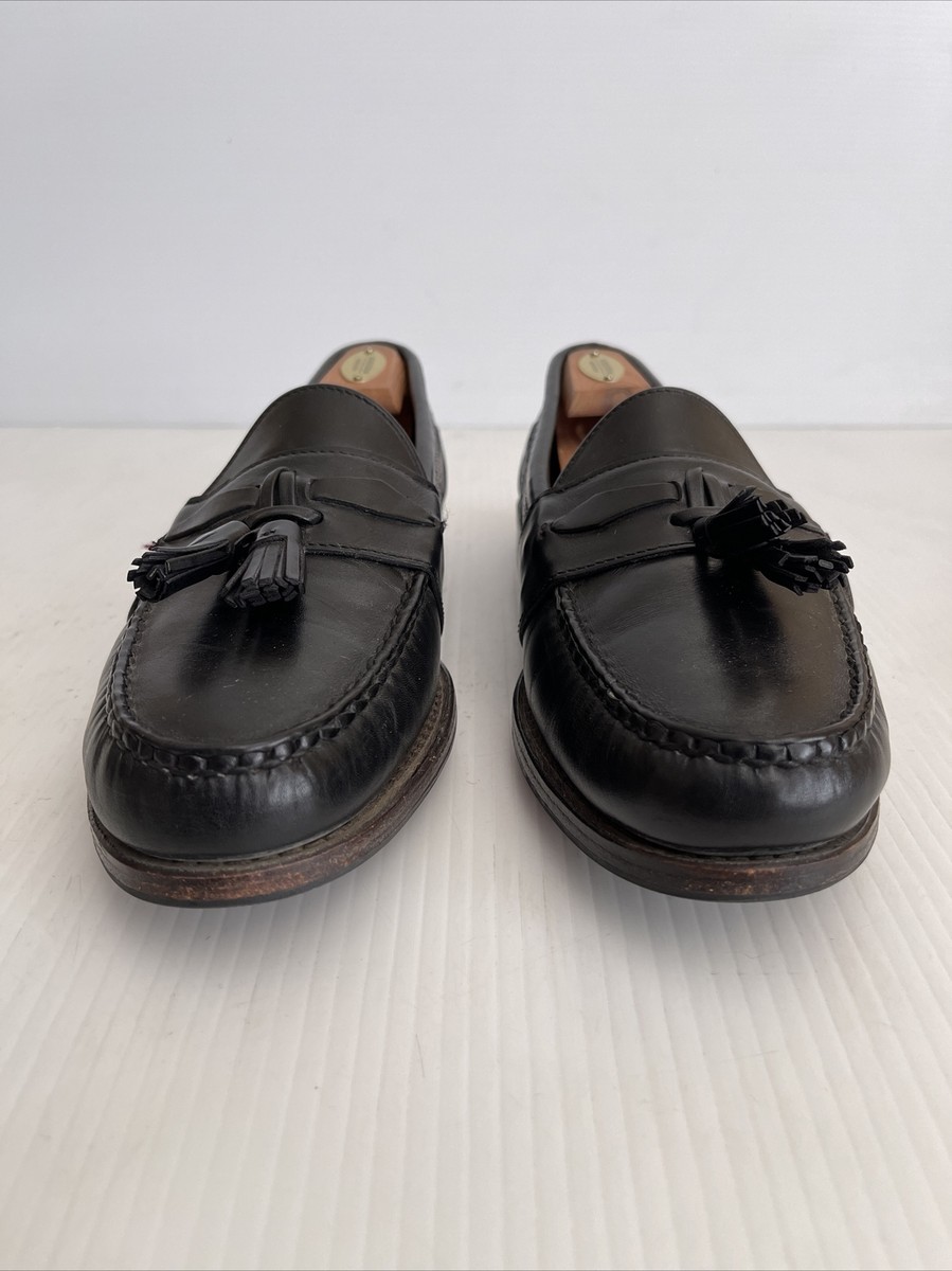 Allen Edmonds Bennington Tassel Slip On Penny Loafer - Black  display picture 1