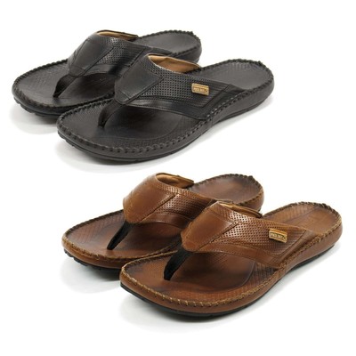 New Pikolinos Tarifa Leather Slide Men display picture 1