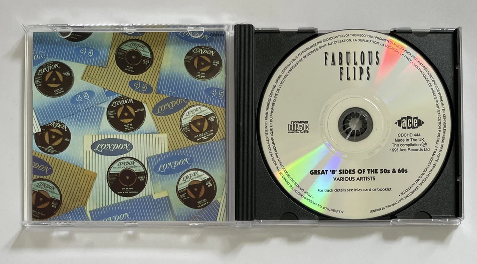 Various : Fabulous Flips: Great B Sides Of The 1950s & 1960s CD (1993) NM / M - Изображение 3 из 4