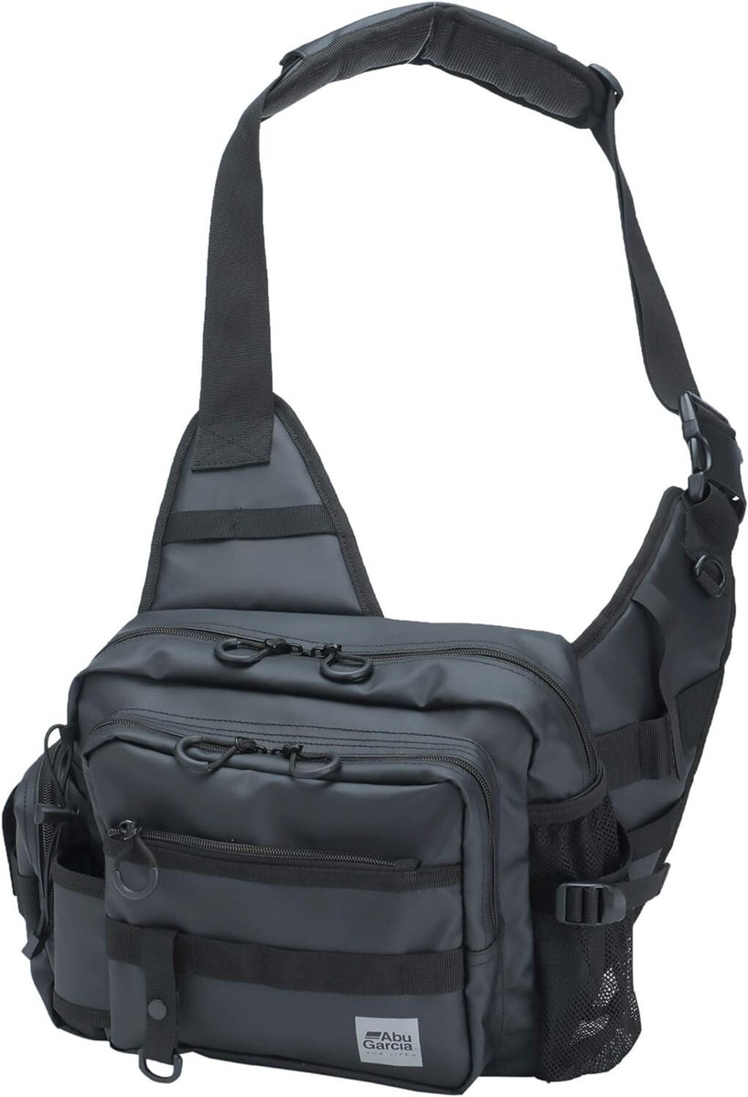 Abu Garcia One Shoulder Bag 24 cm x 27 cm x 10 cm Coating Black Japan Waterproof | eBay Abu Garcia One Shoulder Bag 24 cm x 27 cm x 10 cm Coating Black Japan Waterproof | eBay