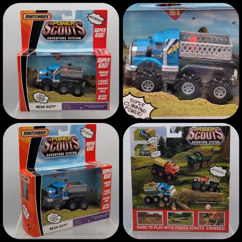 Matchbox Power Scouts Mega-Duty SUPER 6x6 MOTORIZED 4.5