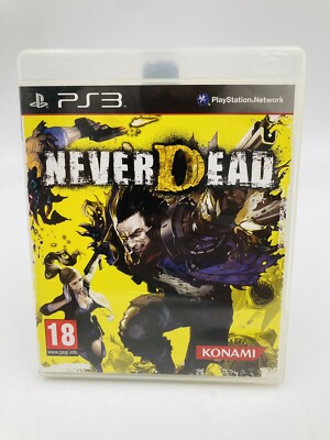 Never Dead PlayStation 3 Sony PS3 complete Konami rare