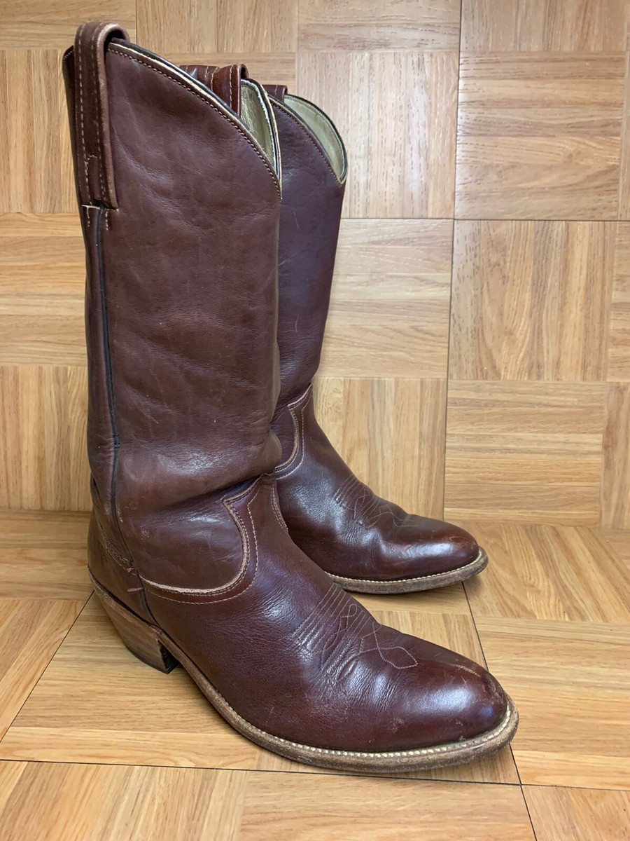 Vintage? FRYE Pull ON Brown Leather Men