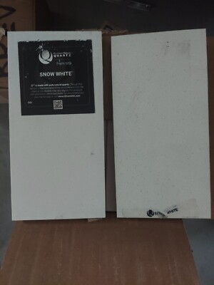 MSI Snow White quartz Tile Size 5x10 Thickneas 3/4th