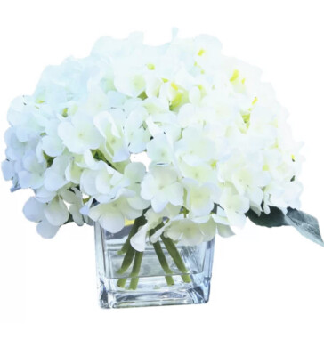 Hydrangea floral arrangement Artificial | Pre-owned