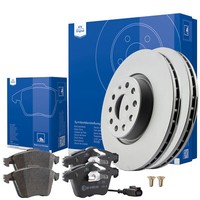 ATE Bremsscheiben + BremsbeläGe VW Golf,Eos ,Jetta, Scirocco,Touran Ø312Mm Vorn