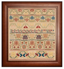 Hands Across The Sea Samplers Cross Stitch Chart  Silk - When Thou Art Rich