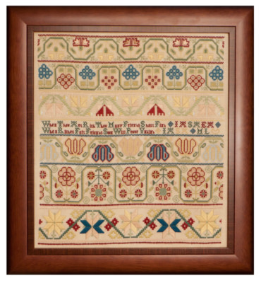 Hands Across The Sea Samplers Cross Stitch Chart & Silk - When Thou Art Rich