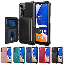 For Samsung A12 A13 A14 A53 A54 Magnetic Shockproof Wallet Card PU Leather Case