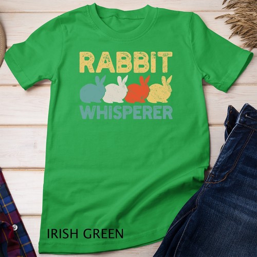 Rabbit Bunny Retro Unisex T-shirt - Picture 6 of 17