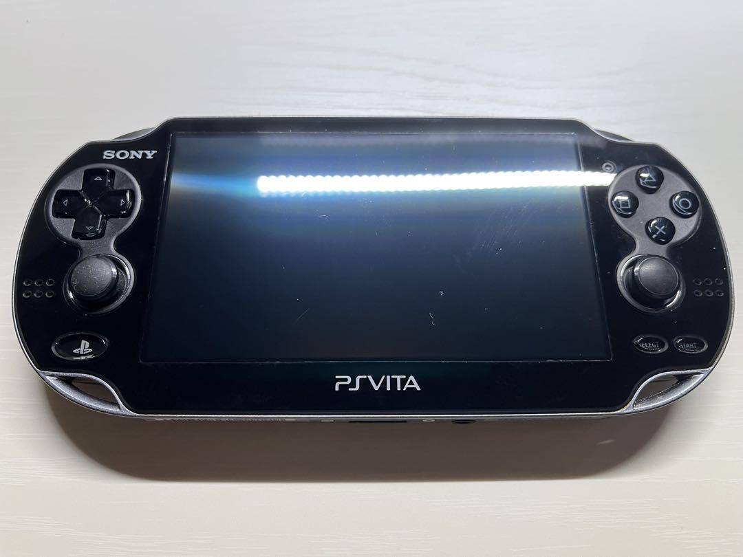 Ps vita 3G/Wi-Fi model CRISTAL BLACK PCH-1100 AB01 Console Ps vita 3G/Wi-Fi model CRISTAL BLACK PCH-1100 AB01 Console