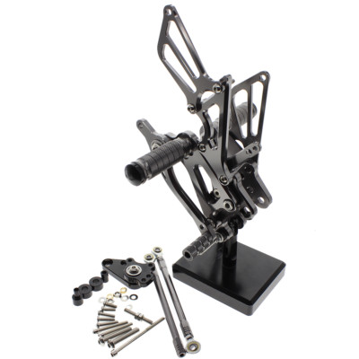 For CBR600RR ABS 2009-2016 2017 2018 2019 CNC Rearset Footrest Footpegs Pegs Set