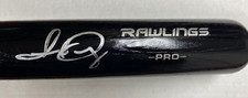 ISAN DIAZ MIAMI MARLINS SIGNED AUTOGRAPHED AUTO BLACK RAWLINGS PRO BAT W/COA *
