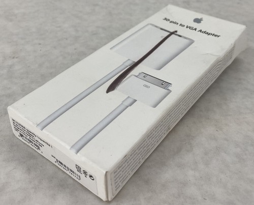 Adaptador original Apple A1368 MC552ZM/B 30 pines a VGA NUEVO EN STOCK - Imagen 1 de 6