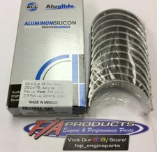 ACL 6B1358A-020 1985-2007 Chevy 262" 4.3L V6 Engines Connecting Rod Bearing Set