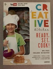 New Creative Kitchen - Ready, Set, COOK Set with 10 RECIPES girls pretend play