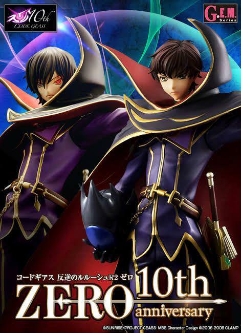 G.E.M. CODE GEASS R2 ルルーシュ フィギュア G.E.M. Code Geass Lelouch of the Rebellion R2 Zero 10th