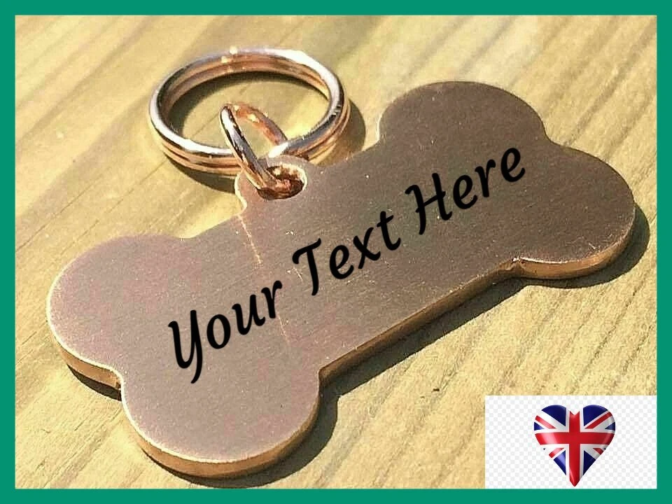 Rose top dog tag