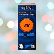 myONE Extra Wide 7" Condoms (Size 60H)