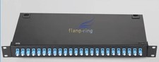 24 core LC with adapter pigtail 24 Ports Patch Panel Fiber Optic Terminal Box