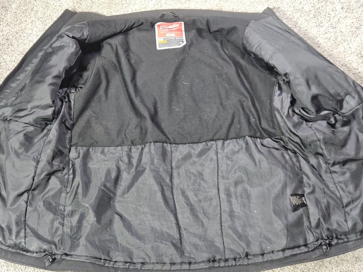 Large Milwaukee Toughshell M12 Heated Jacket Black - Missing Battery & Charger  View 6