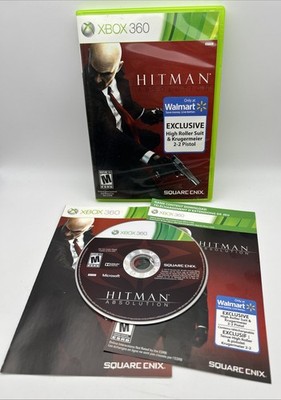 Hitman Absolution - Microsoft Xbox 360- Code Not Redeemed-Disc Tested & VG